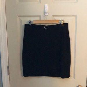 Black Loft Pencil Skirt